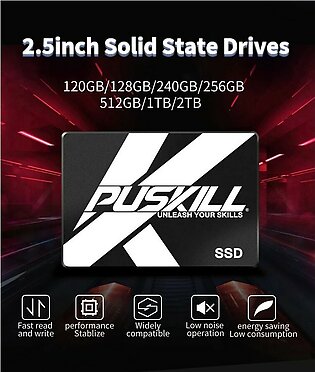 Puskill Sata3 Ssd 1tb 2tb 256gb 240gb 2.5 Internal Hard Drive 120gb 128gb 480gb 512gb Solid State Hard Disk For Laptop Desktop