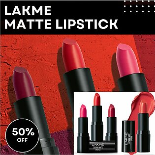 Lakme Lipstick Pack Of 3 Colors