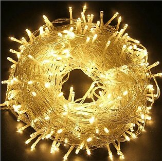 Pack Of 4 - Fairy Light Decoration String Light Still - 20 Feet Long - Golden