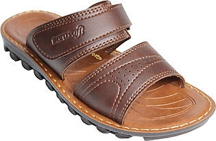 Aerosoft Synthetic Leather Slippers For Men P2507