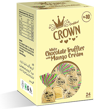 Chocolate Candyland Crown Chocolate With Mango Cream (24 Pcs Box)