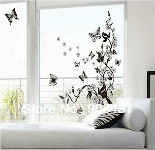 Free shipping JM8062: The PVC wall sticker,wall paper for room decoration,Black colour