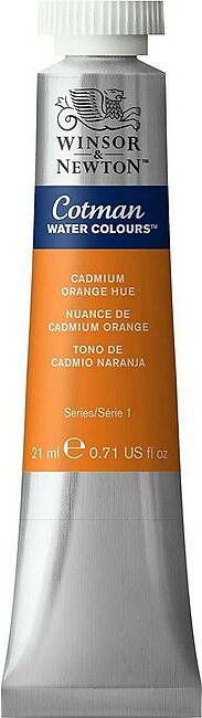 Winsor & Newton Cotman Water Colour Paint, 21ml tube Cadmium Orange Hue