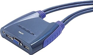 4 Port Usb Vga/audio Cable Kvm Switch( Cs64us Aten