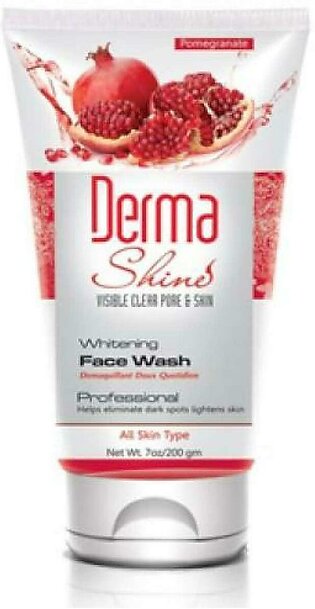 Derma Shine Pure Pomegranate Face Wash For All Skin Type 200gm