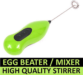 High-quality Coffee Beater Stirrer Mixer For Egg / Yogurt - Electric (works With Cells) Multi Color Beater