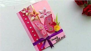 Handmade Birthday Cards - Best For Wife, Husband, Father, Mother, Brother, Sister, Friend