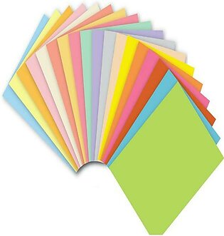 Pack Of 50 Color Paper A4 Size - Multicolour