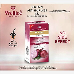 Wellice Repair & Moisture Softer Smoother & Moister Hair Oil For Men & Women - 150mlb - Onion B11910