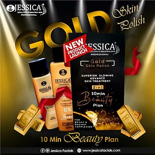 Jessica 24K Gold 2In1 Skin Polish - 120ml