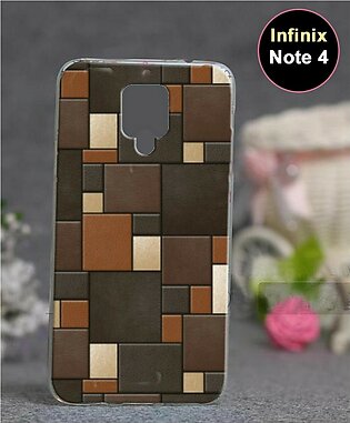 Infinix Note 4 X572 Mobile Cover Leather Style - Multicolor