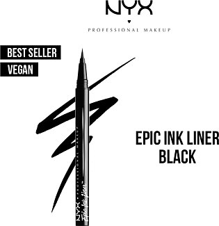 NYX Professional Makeup - Cosmetics Epic Ink Liner- Black