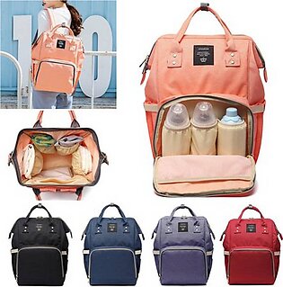 Baby Diaper Bag Fashion Mummy Backpack Nursing Bag For Baby Care Maternity Nappy Bag For Mom Travel Baby Care Backpack Multi-function Mother Organizer Bag Pack