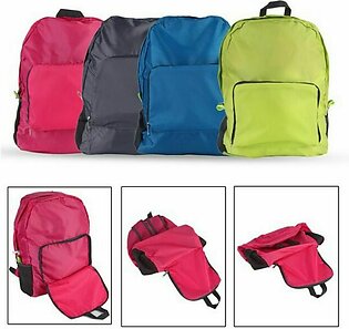 Water Proof Folding Backpack Light Weight Outdoor Travel Bag - Best For Camping Hiking