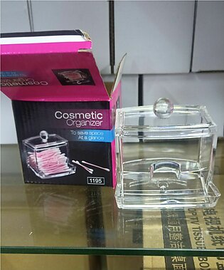 High Quality Clear Acrylic Storage Holder Box Cotton Swab Box Cosmetic Makeup Stick Box Ear Organizer Case Clean Tool Boxes