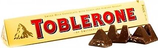 Toblerone Milk Chocolate 1 Bar Of 100 Grams (made In Switzerland)
