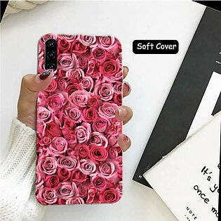 Samsung A50 Back Cover Case - Floral Cover