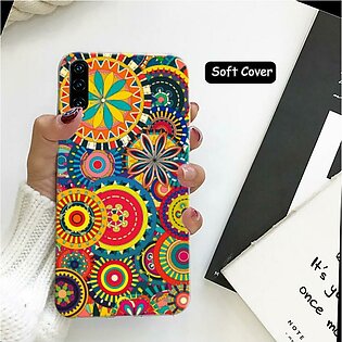 Samsung A50 Back Cover Case - Floral Cover