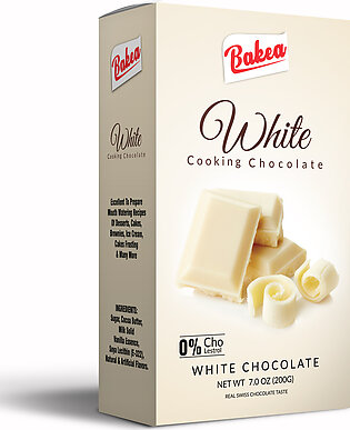 Bakea Cooking Chocolate White 200g