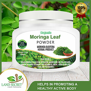 Moringa Leaf Powder Rich In Antioxidants And Immune Vitamin, Best Superfoods For Moringa Detox Tea, Moringa Drink, Moringa Powder For Hair 100 Gm