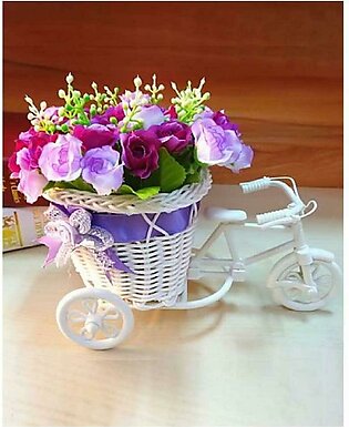 Floral Bicycle Decoration Piece With Out Flower