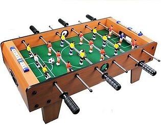 Wooden Soccer Football Game Table - Large - Multicolor