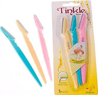 Pack Of 3 - Tinkle Eyebrow Razor Easily remove hairs