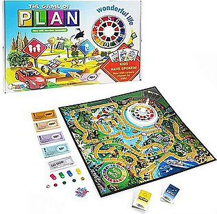 The Game Of Plan - Life Journey Board Game