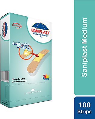 Saniplast Medium Bandage Family Pack 100's