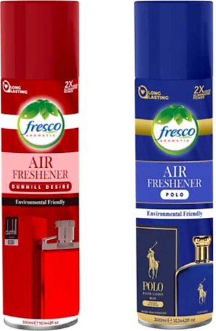 Fresco Air Freshner (pack Of 2) 300ml Room Spray
