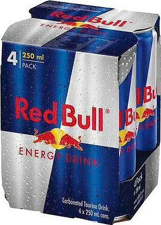 Red Bull Pack of 4 250ml