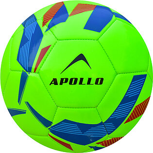 APOLLO FOOTBALL SOCCER MATCH BALL HAND STITCH  - MACHINE STITCH BALL - STANDARD SIZE 5 FOR ADULT FOOTBALL TRAINING AND PRACTICE