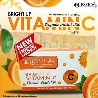 Jessica Vitamin C Organic Facial Trial Kit - 6 Sachets