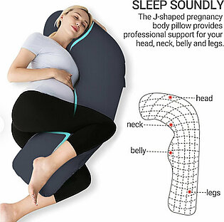 Relaxsit Full Body Support Pregnancy Pillow, Ball Fiber Filled, Sleep Pillow U-shaped Maternity Full Body Pillow With Inner: 100% Premium Quality For Women With Hip, Leg, Back, And Belly Support U-shaped And J Shaped Bed Pillows, Maternity Pillows,