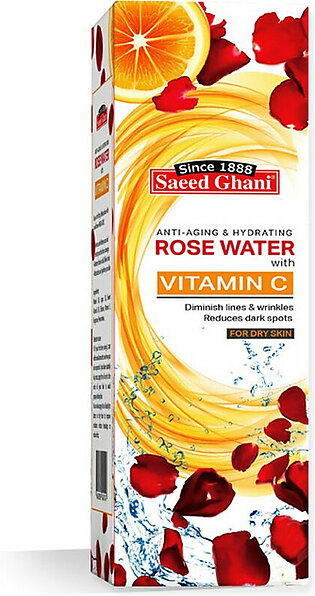 Saeed Ghani Vitamin C Rose Water (120ml)