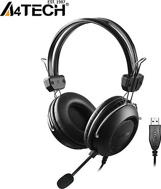 A4tech Hu-35 Headphones - Comfortfit Stereo Usb Headset