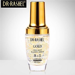 Dr.rashel Gold Collagen Ampoule Elastin Moisturizing Anti Aging Make Up Primer Face Freshing Serum Drl-1255