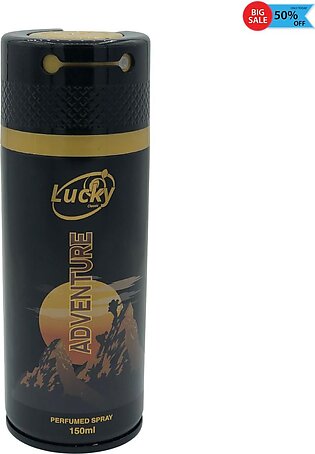 Body Spray Lucky By Adventure For Women And Men 150ml |perfumed Spray| Long Lasting Best Quality Premium Quality Inspire By Axe