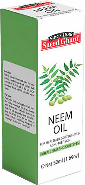 Saeed Ghani Neem Oil 50 Ml