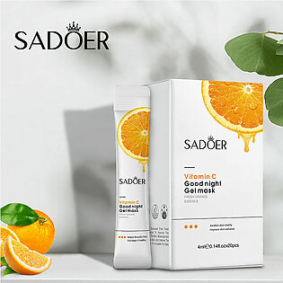 Sadoer Vitamin C Gel Night Face Mask 4ml X 20 Pcs Sd93653