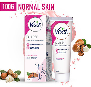 Veet Silky Fresh Hair Removal Cream For Normal Skin With Moisturising Lotus Flower Extract 100gm