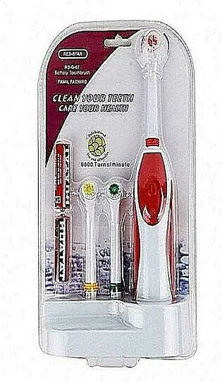 Battery Operated Tooth Brush - White
