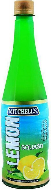Lemon Squash 800ml Mitchells Pack Of 1
