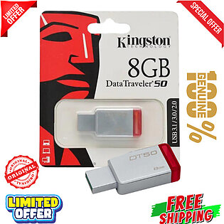 Kingston Usb Flash Drive 8gb Usb 3.0 /2.0 Good Speed