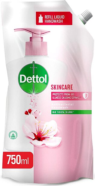 Dettol Liquid Hand Wash Refill Antibacterial Germ Protection Skincare 750ml