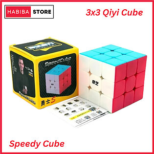 Original Qiyi Warrior S Rubiks Cube 3x3 Stickerless Best Quality Fast Speed Magic Rubik Speed Cube Educational Puzzle Toys