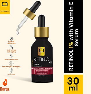 Retinol 1% With Vitamin E Face Serum 30ml (anti Aging & Anti Wrinkle)