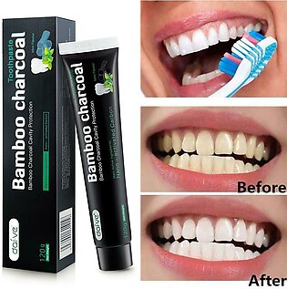 charcoal teeth whitening toothpaste