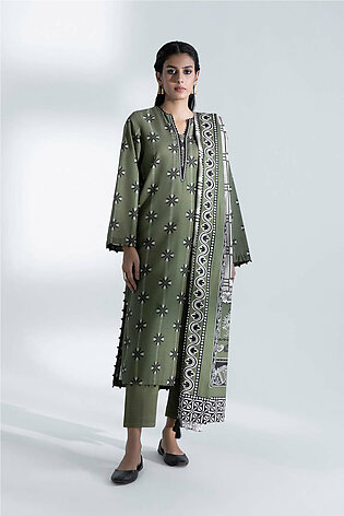 Sapphire 2 Piece - Printed Khaddar Suit Unstitched Winter Collection