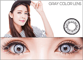 Pair of Contact Lens Multi Color Eye Lens Soft Eye Lenses With Solutions High Quality